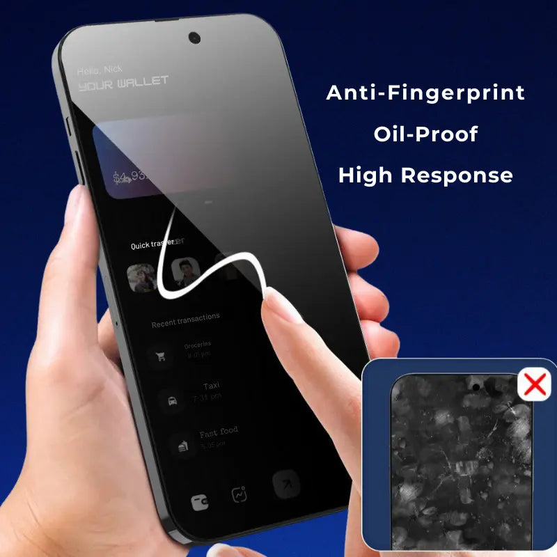 Privacy screen protector / Easy install kit